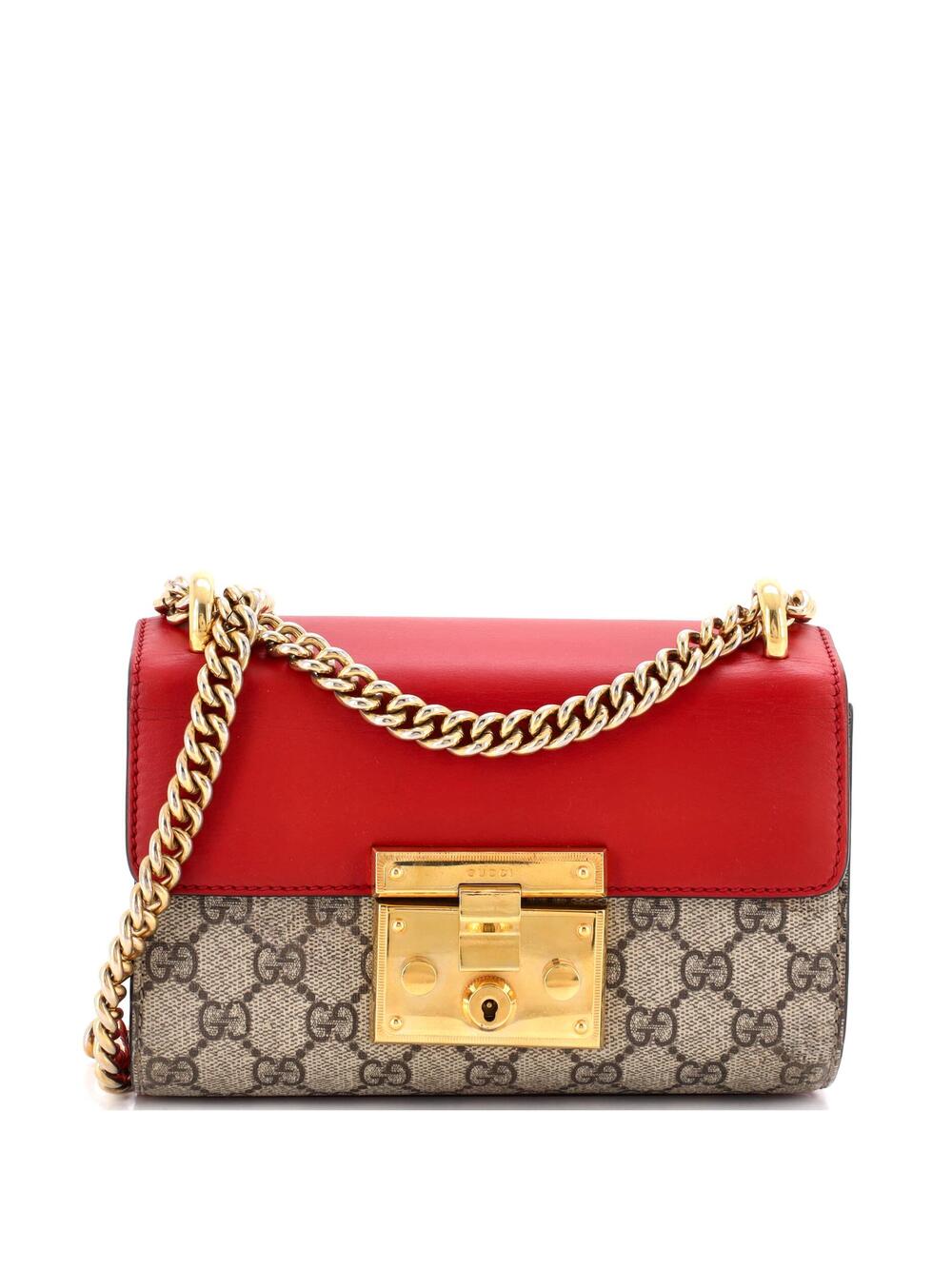 Gucci Padlock Shoulder Bag Gg Coated #342461G11B